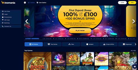 WinOMania Casino Review & Ratings .
